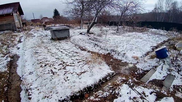 Первый снег. Я на даче. смотреть онлайн