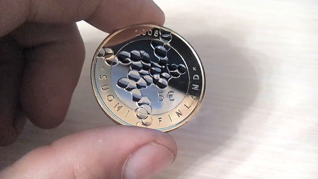 Биметаллические монеты Финляндия 5 евро 2008 (346) 100 лет науке и исследованиям смотреть онлайн