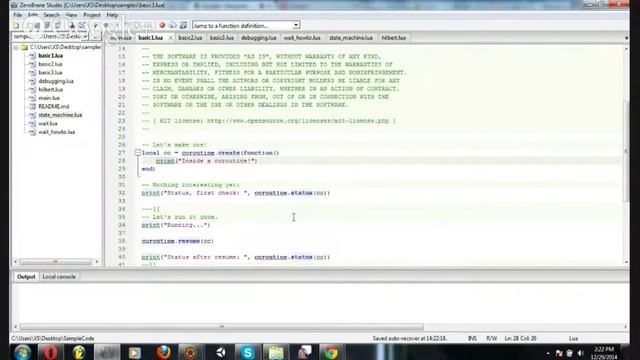 Using Coroutines in Lua and Corona SDK смотреть онлайн