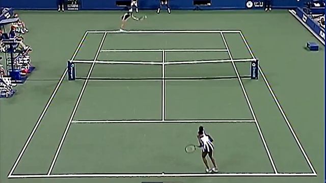 Venus Williams vs Monica Seles 2002 US Open QF Highlights смотреть онлайн