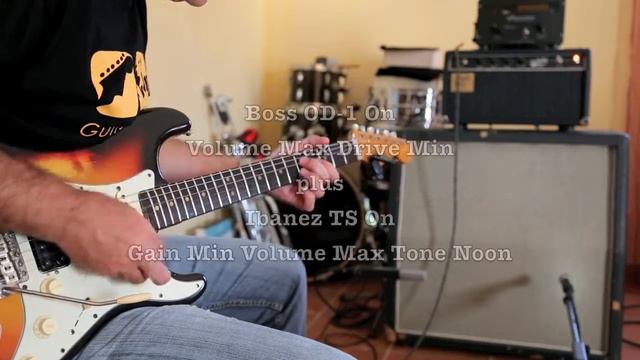 Jim Kelley Reverb Amp Classic OD Effects Fender Stratocaster 1965 смотреть онлайн