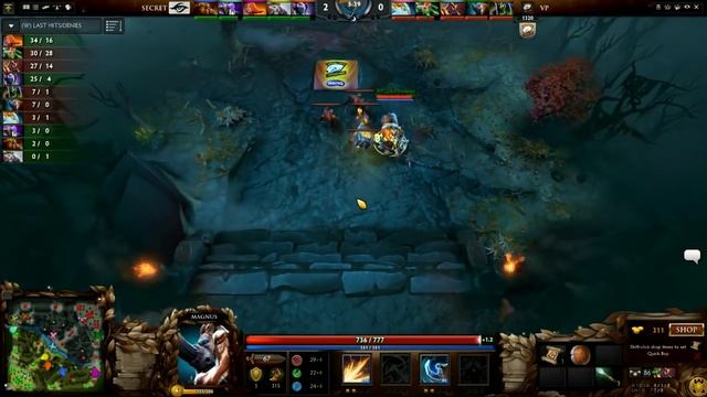 Virtus.pro -vs- Secret, TI5 Main Event, LB Round 3, Game 1 смотреть онлайн