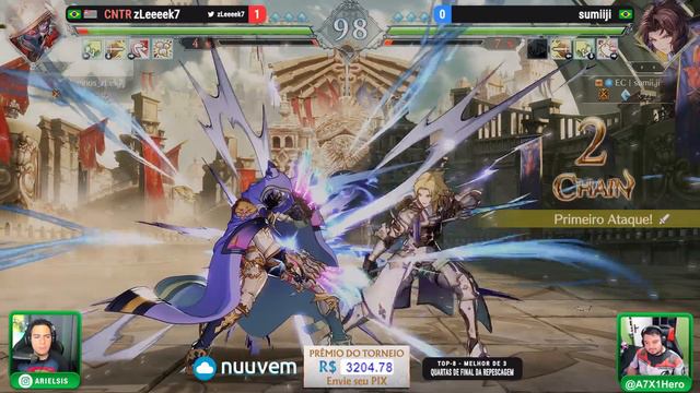 GRAND PRIX BRASIL EVO - TOP 8 - CAMPEONATO Gran Blue Fantasy Versus Rising! Rumo a EVO! Semana 4 смотреть онлайн