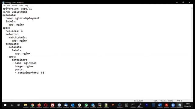 Kubernetes deployment YAML | #devops #kubernetes #Deployment смотреть онлайн