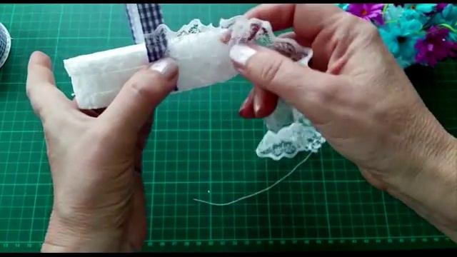 ★ DIY ★ КОРЗИНКА С ЦВЕТАМИ СВОИМИ РУКАМИ, Ч.1  /BASKET WITH FLORES/CESTA CON FLORES