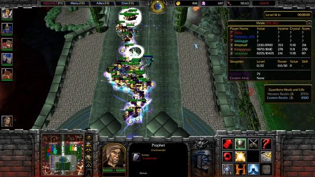 Warcraft 3 Classic HellHalt TD Competitive #61 смотреть онлайн