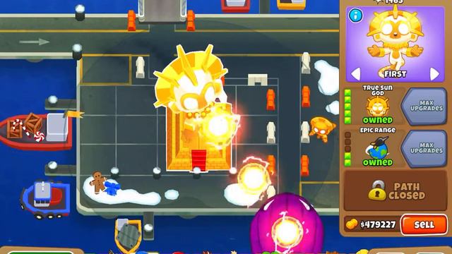 Crazy BTD6 Glitch! (True Sun God without unlock) смотреть онлайн