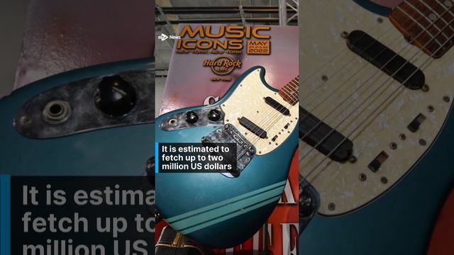 Guitar played by Kurt Cobain at last Nirvana performance up for auction смотреть онлайн