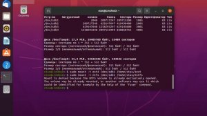 Управление дисками в Linux. Монтирование разделов (Disk management in Linux. Mounting partitions)