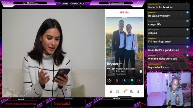 Fraudulent Reactions: Women React to Dating Profiles & Swipe in Real Time смотреть онлайн