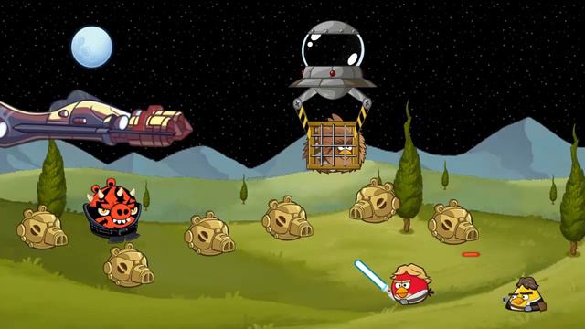 Angry Birds Star Wars Custom Animation - Luke Becomes Jedi смотреть онлайн