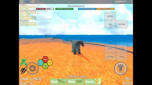 Chasing an exploiting rex | ROBLOX Dinosaur Simulator смотреть онлайн