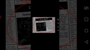 Как сделать свой фнаф в покет код Урок 1: Предупреждение,меню,газета