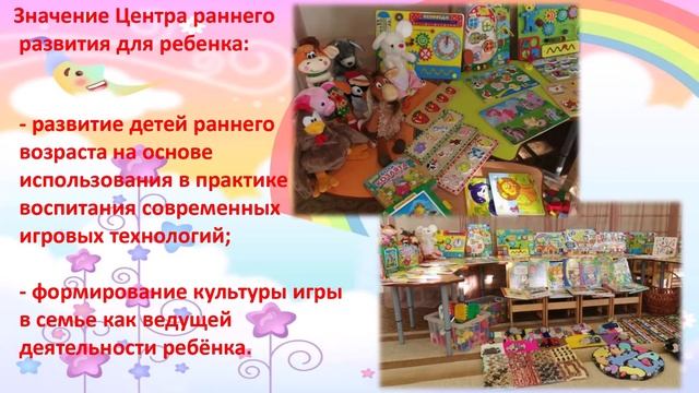 Центр раннего развития детей от 1 года до 3 лет, не посещающих дошкольные учреждения смотреть онлайн