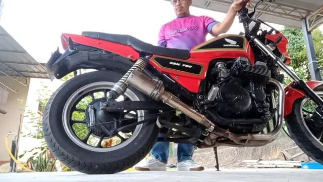 Honda CBX750 abang wi смотреть онлайн