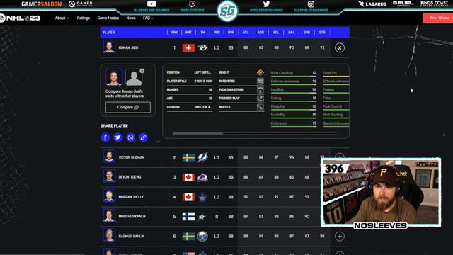 EA NHL 23 TOP 10 DEFENSEMEN REVEALED! смотреть онлайн