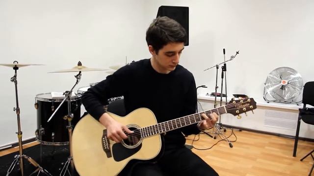 One of us (Joan Osborne fingerstyle acoustic guitar cover) смотреть онлайн