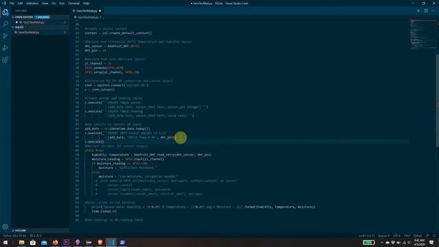 4 - Using a SQLITE DB to store GPIO Data - Raspberry Pi Plant Monitor смотреть онлайн