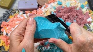 Soap cutting * ASMR soap * Soap crunch * Relaxing sounds * Резка мыла АСМР * Хруст мыла ?