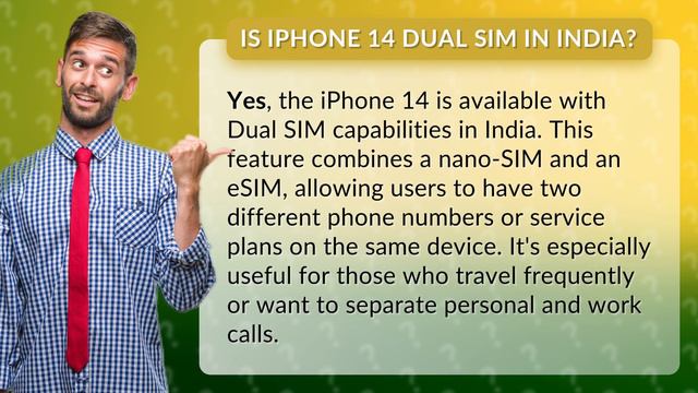Is iPhone 14 Dual SIM in India? смотреть онлайн