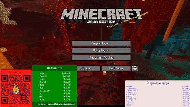 minecraft Live now Stream Indonesia mencoba SURVIVE 100 HARI di minecraft hardcore custom room #169 смотреть онлайн