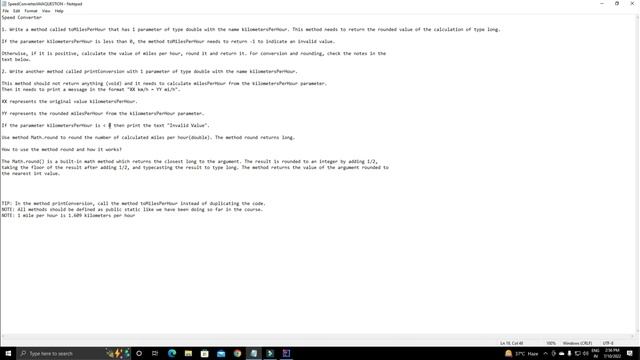 Speed Converter Java Exercise #Whatyoudon'tknow смотреть онлайн