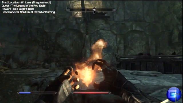 SKYRIM - Secret Quest - The Legend of the Red Eagle смотреть онлайн