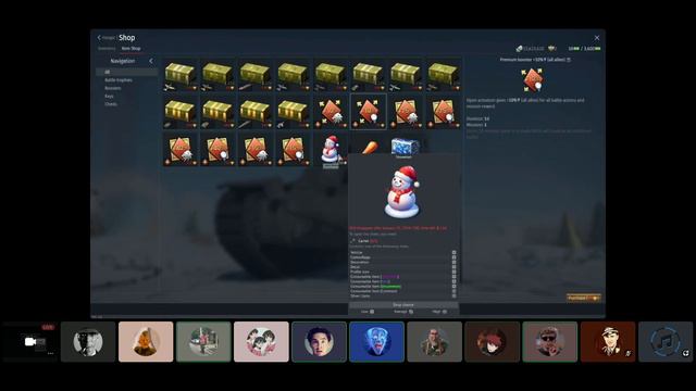 Collectively Opening 70 Snowmen In War Thunder смотреть онлайн