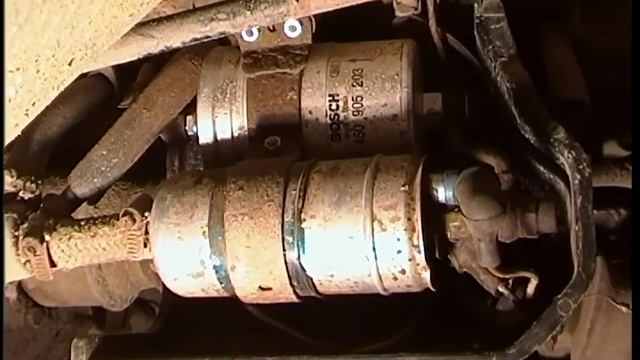 Самоделкин со стажем. Mercedes W 126-500 SEL замена бензонасоса.