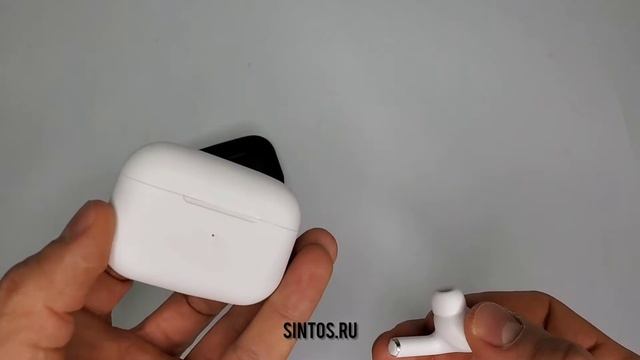 Беспроводные наушники Sentoza Air Mate Pro с зарядным чехлом смотреть онлайн