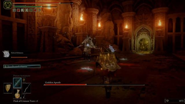 Greater Rune Godskin Apostle Boss Fight & Godskin Apostle Full Armor Set Shown - Elder Ring смотреть онлайн