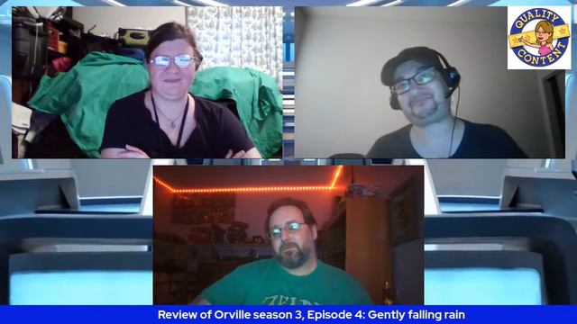 Reviewing Orville season 3 Episode 4: Gently Falling Rain смотреть онлайн
