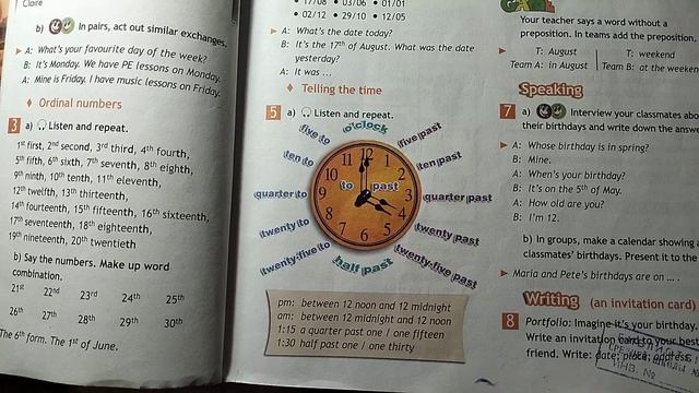 Часы, предлоги времени. смотреть онлайн