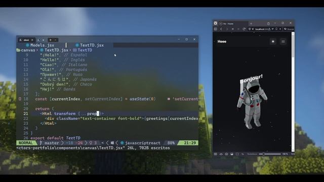 CREÉ HTML EN 3D ? | Programación ASMR смотреть онлайн