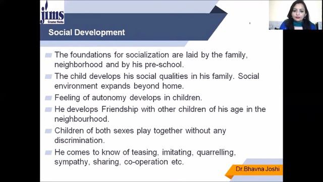 Stages of Development- Early Childhood - Lecture by Dr. Bhavna Joshi смотреть онлайн