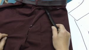 Дефекты посадки брюк. Как исправить дефекты.
