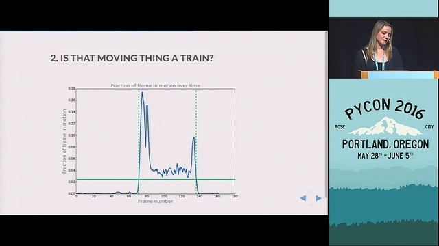 Chloe Mawer - Trainspotting: real-time detection of a train’s passing from video - PyCon 2016 смотреть онлайн