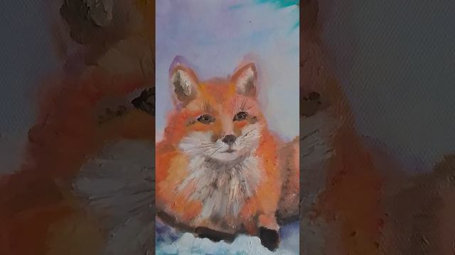 Энергетическая картина "Лисичка" смотреть онлайн