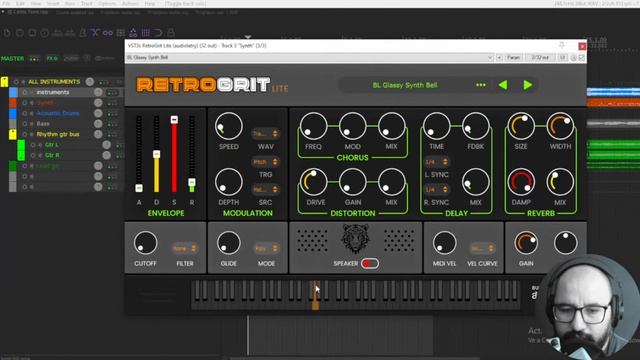 Cool New FREE Retro / Lofi VST Instrument by Audiolatry - RetroGrit Lite - Quick Review & Demo смотреть онлайн