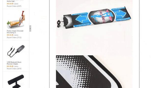 Самый дешевый танцевальный коврик dance pad с aliexpress смотреть онлайн