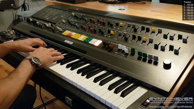 YAMAHA CS-80 Synthesizer Demo - Sounds, Patches & Ambient Soundscapes смотреть онлайн