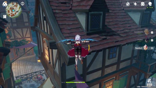 Genshin Impact - Walking on rooftops [Windows] смотреть онлайн