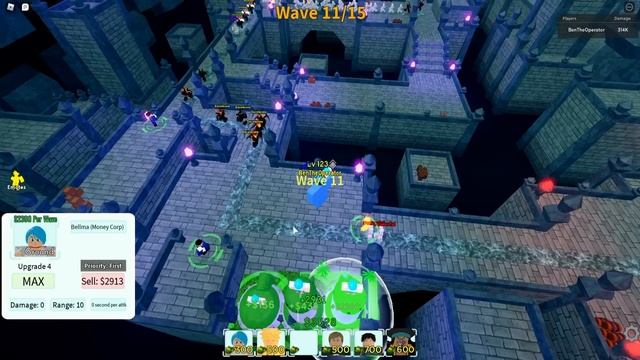 Soloing Secret Lab Stage 1 (Autoskip) | All Star Tower Defense смотреть онлайн
