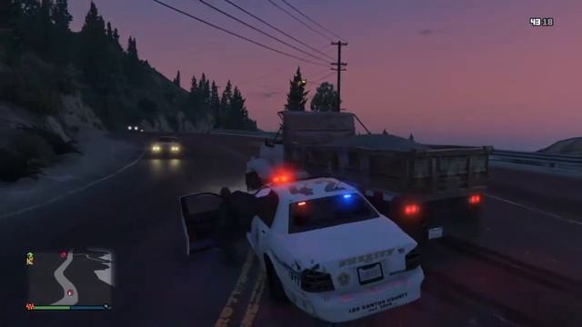 GTA 5 cop roleplay lscpd gang attack!! смотреть онлайн