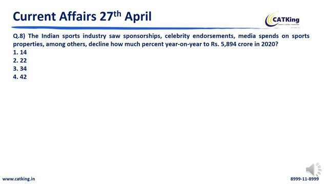 Daily GK Current Affairs 27th April ( Banking / CMAT / XAT / IIFT / TISSNET / GDWAT-PI) смотреть онлайн