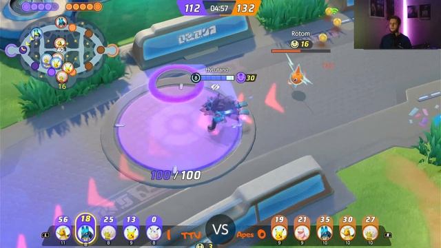 Турнир Rush GG 29.12.2021 по Pokemon Unite финал | TTV Vs APES UNLEASHED игра 2 смотреть онлайн