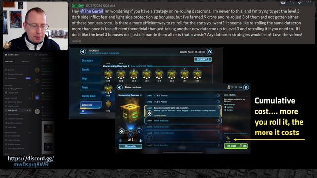 Viewer Questions 14 - Leviathan Defense, Leia, Farming, Biggs & Lando Datacrons, Ewoks w Mace MORE смотреть онлайн