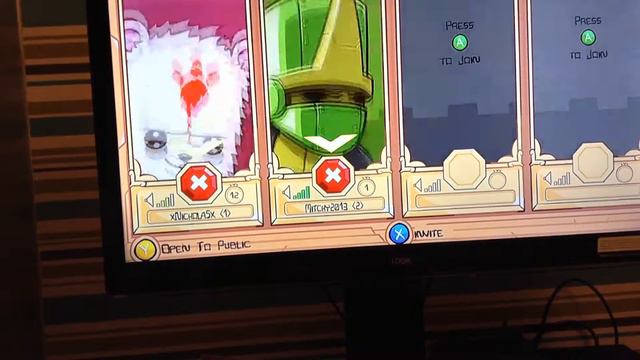 My characters and Nicholas'es characters in castle crashers remastered смотреть онлайн