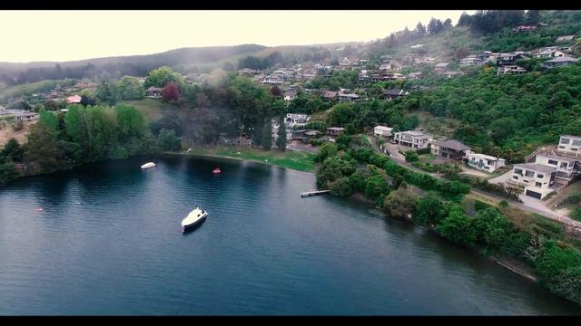 Waikato & Taupo Trip New Zealand drone footage 4K смотреть онлайн