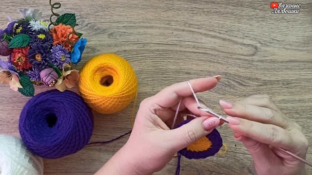 Мк шестиугольный мотив крючком для домашних тапочек, сапожек//по просьбе подписчиков смотреть онлайн